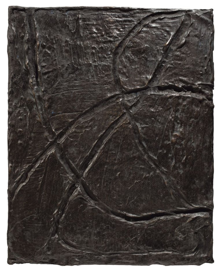 Auf diesem Bild ist das folgende Kunstwerk zu sehen: Günther Förg. Ohne Titel (Relief). 1991.