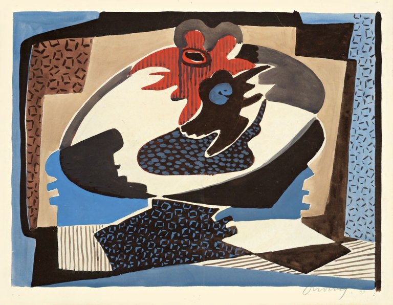 This picture shows the following artwork: Heinrich Maria Davringhausen. ohne Titel. 1939.