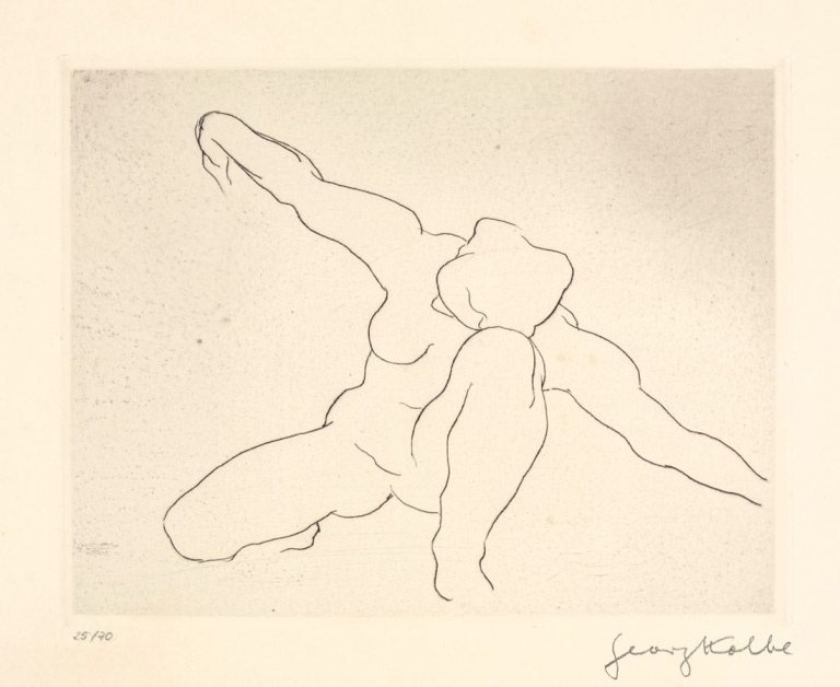 Auf diesem Bild ist das folgende Kunstwerk zu sehen: Georg Kolbe. „Ruf der Erde“. 1933.