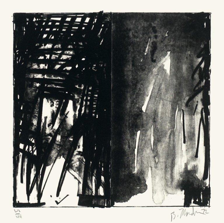 Auf diesem Bild ist das folgende Kunstwerk zu sehen: Brice Marden. „# 5“. 1972.