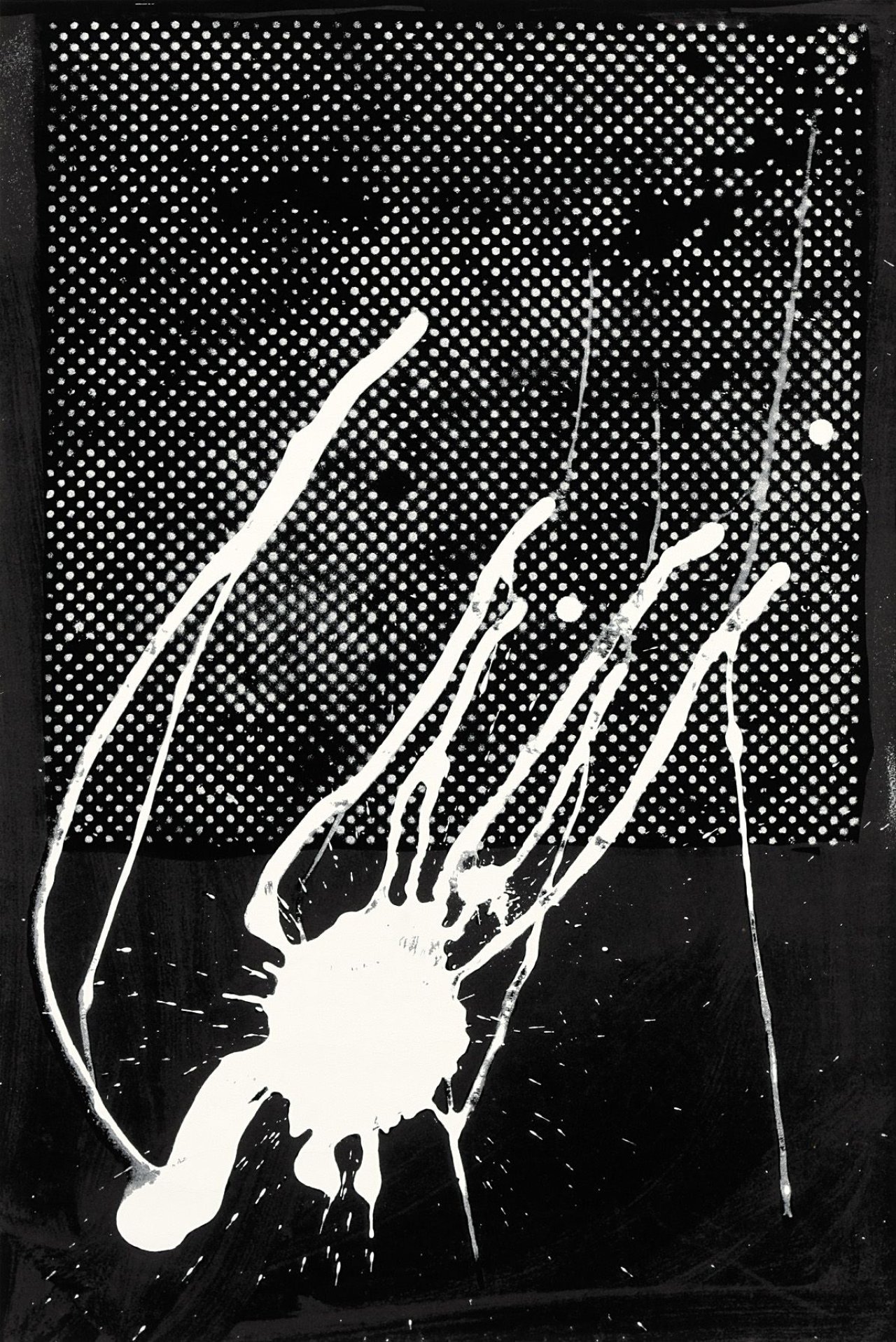 This picture shows the following artwork: Sigmar Polke. „Ohne Titel (Griffelkunst 1989)“. 1989.