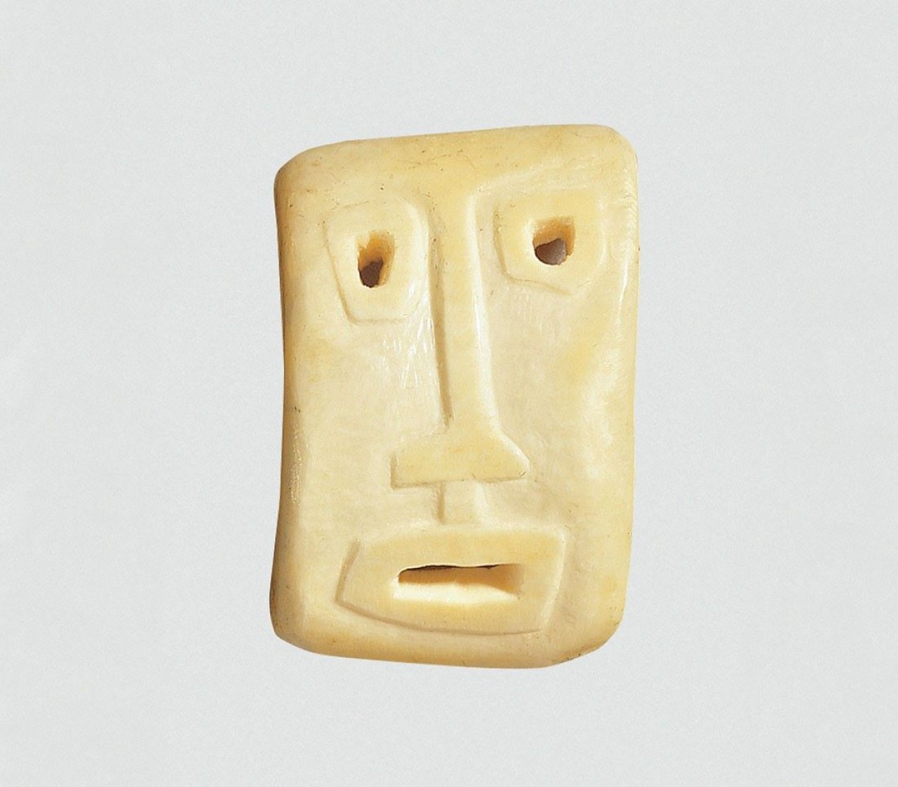 Auf diesem Bild ist das folgende Kunstwerk zu sehen: Karl Schmidt-Rottluff. Maske. Um 1950/53.