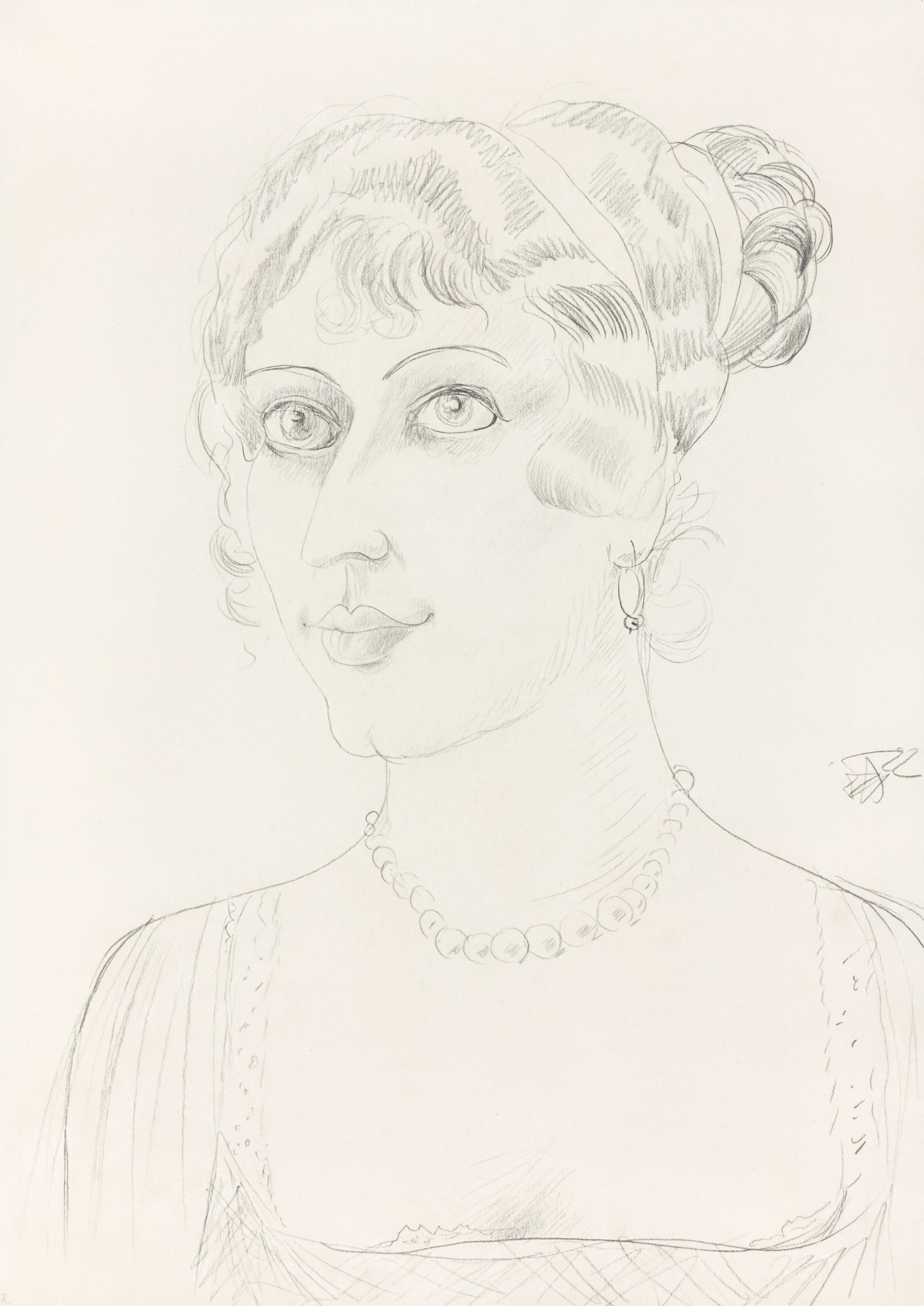 Auf diesem Bild ist das folgende Kunstwerk zu sehen: Otto Dix. „Puppe“. 1922.