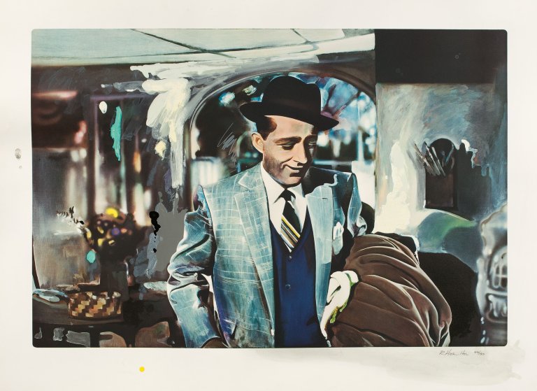 Auf diesem Bild ist das folgende Kunstwerk zu sehen: Richard Hamilton. „I‘m Dreaming of a Black Christmas“. 1971.