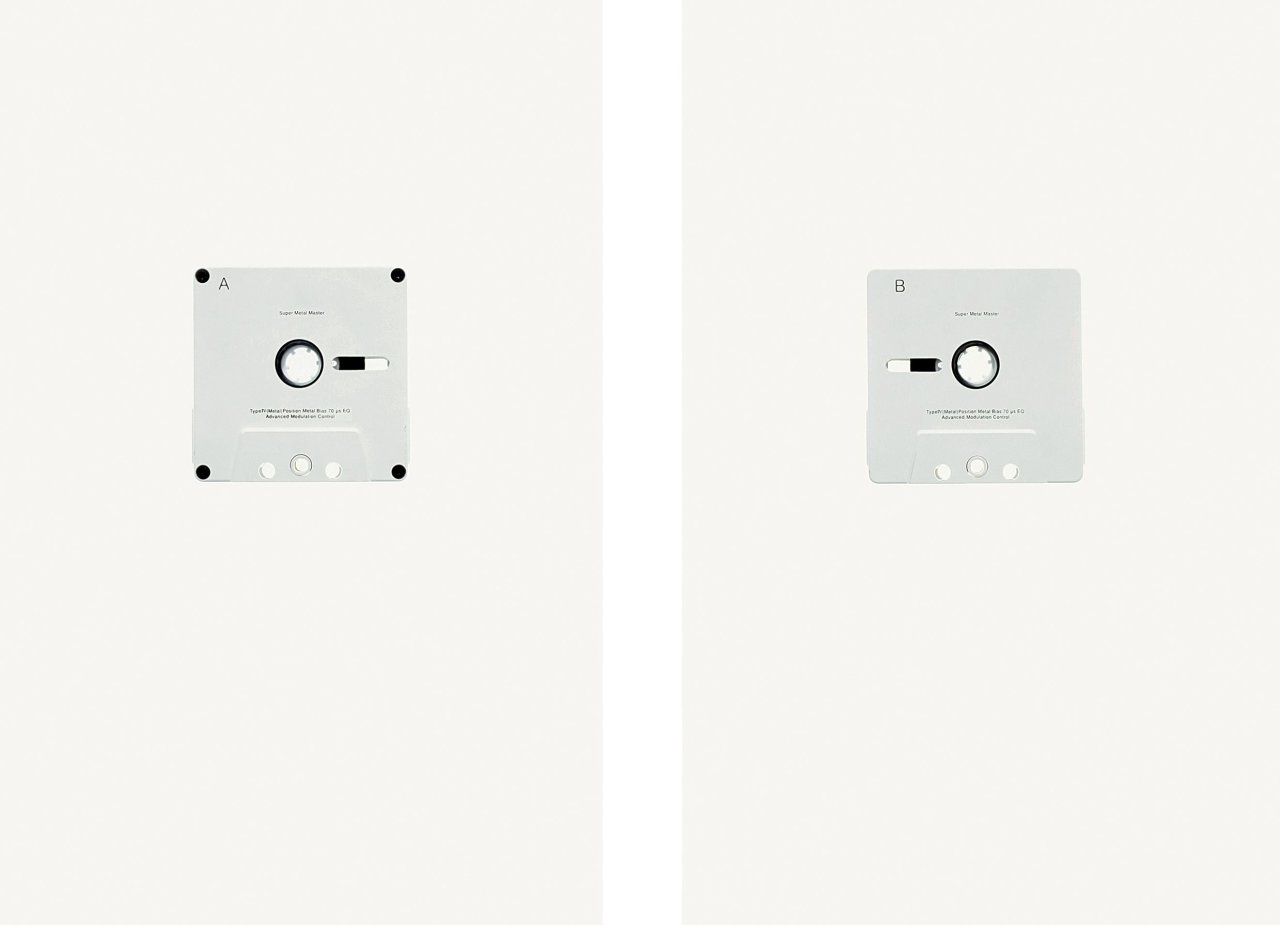 Auf diesem Bild ist das folgende Kunstwerk zu sehen: Carsten Nicolai. „Master A and Master B“. 2006.