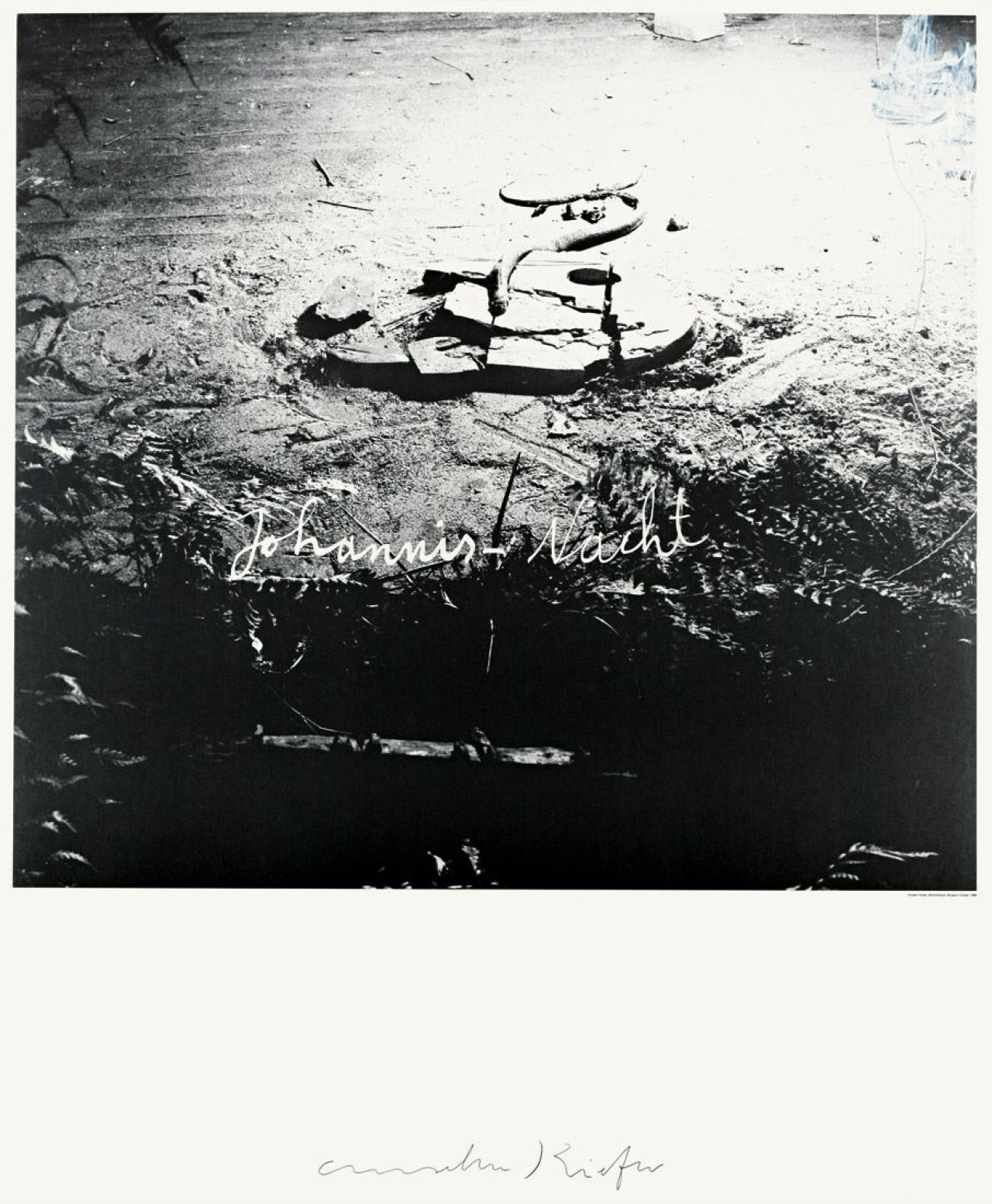 This picture shows the following artwork: Anselm Kiefer. „Johannis-Nacht“. 1990.