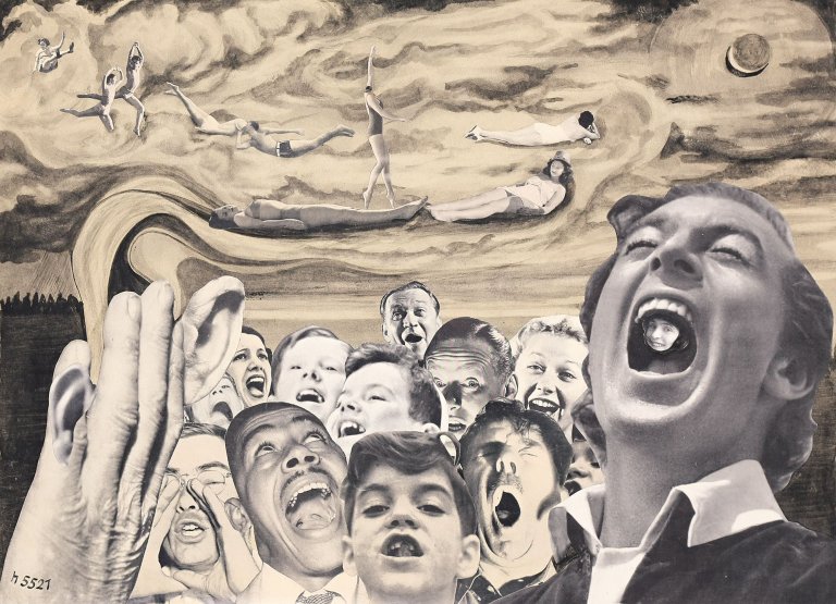 Auf diesem Bild ist das folgende Kunstwerk zu sehen: Herbert Behrens-Hangeler. Ohne Titel. 1952.