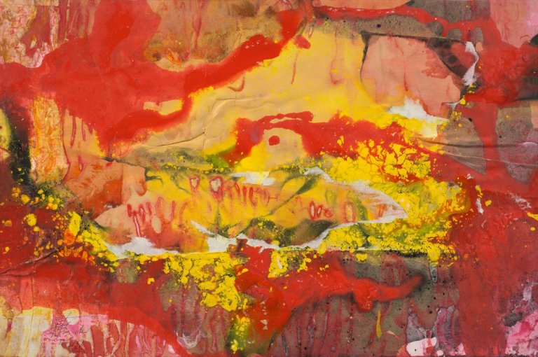 Auf diesem Bild ist das folgende Kunstwerk zu sehen: Fred Thieler. „A V/67“. 1967.