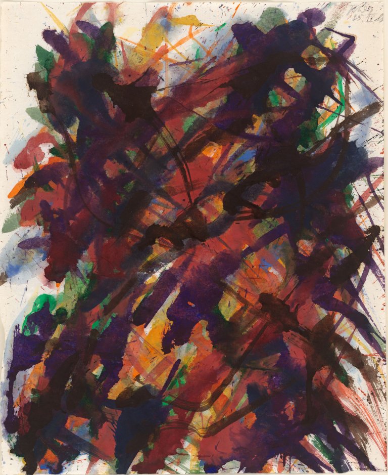 Auf diesem Bild ist das folgende Kunstwerk zu sehen: Max Uhlig. „Pflanzliche Formation“. 1983.