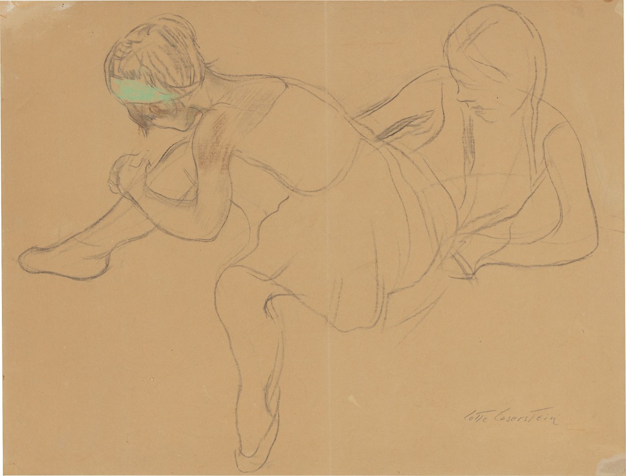 Auf diesem Bild ist das folgende Kunstwerk zu sehen: Lotte Laserstein. Ballettstunde.