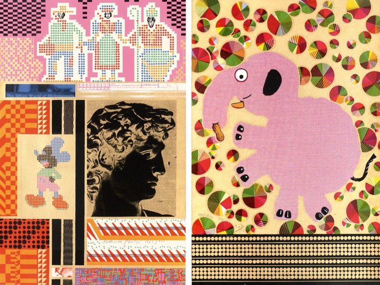 Auf diesem Bild ist das folgende Kunstwerk zu sehen: Eduardo Paolozzi. „Moonstrips Empire News“. 1967.