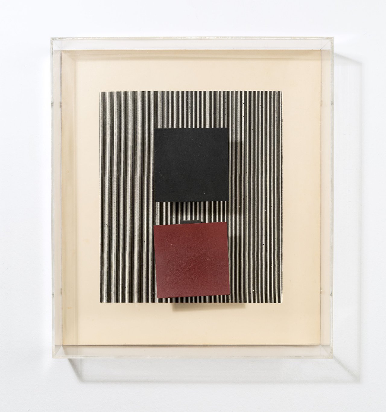 This picture shows the following artwork: Jesús Rafael Soto. Untitled. 1962/64.