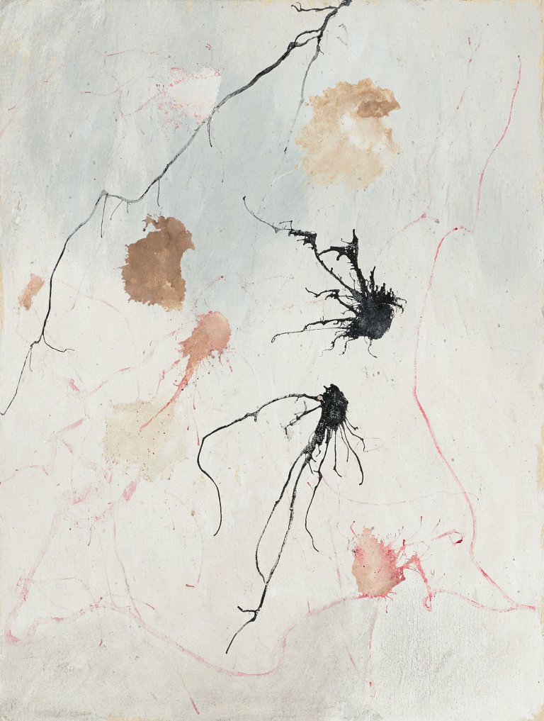 Auf diesem Bild ist das folgende Kunstwerk zu sehen: Carl Buchheister. „Komposition: P Lial“. 1952.