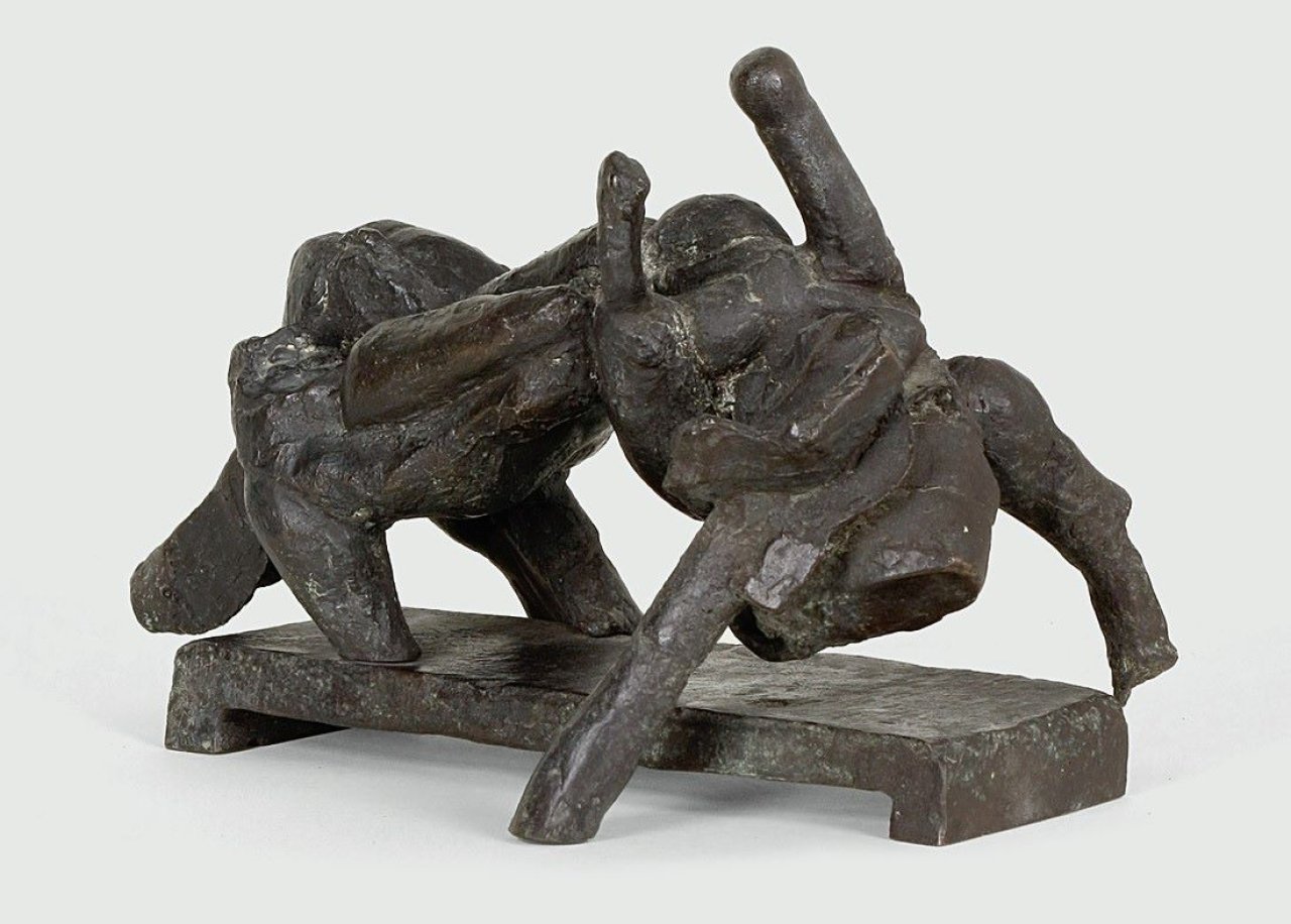 Auf diesem Bild ist das folgende Kunstwerk zu sehen: Rolf Szymanski. „Innen und Außen“. 1972-1974.