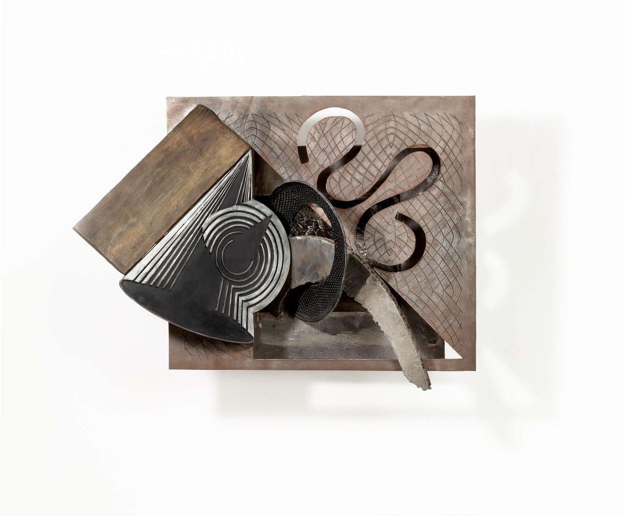 This picture shows the following artwork: Frank Stella. The Spouter-Inn, S-8. 1986-87.