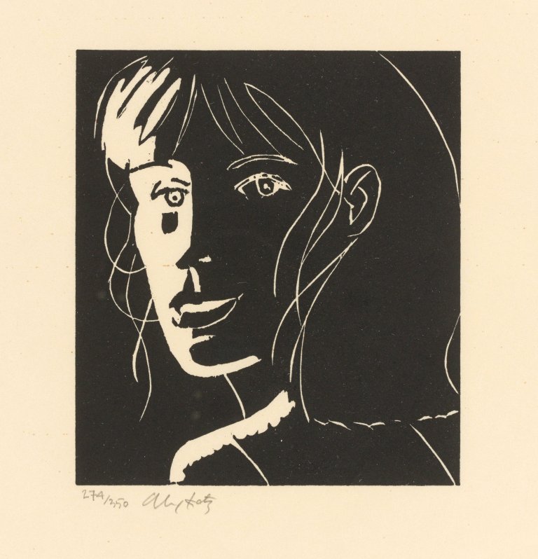 Auf diesem Bild ist das folgende Kunstwerk zu sehen: Alex Katz. „Cecily“. 2002.