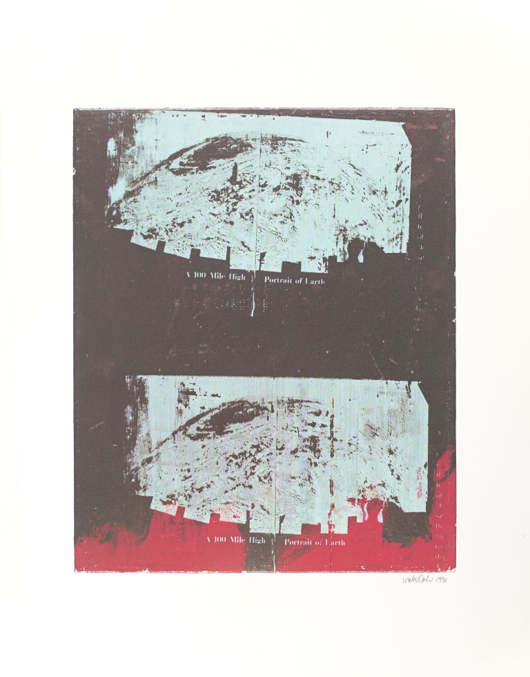 Auf diesem Bild ist das folgende Kunstwerk zu sehen:  Mappenwerk. „Künstler für Äthiopien“ (3. Etappe: Düsseldorf). 1990.