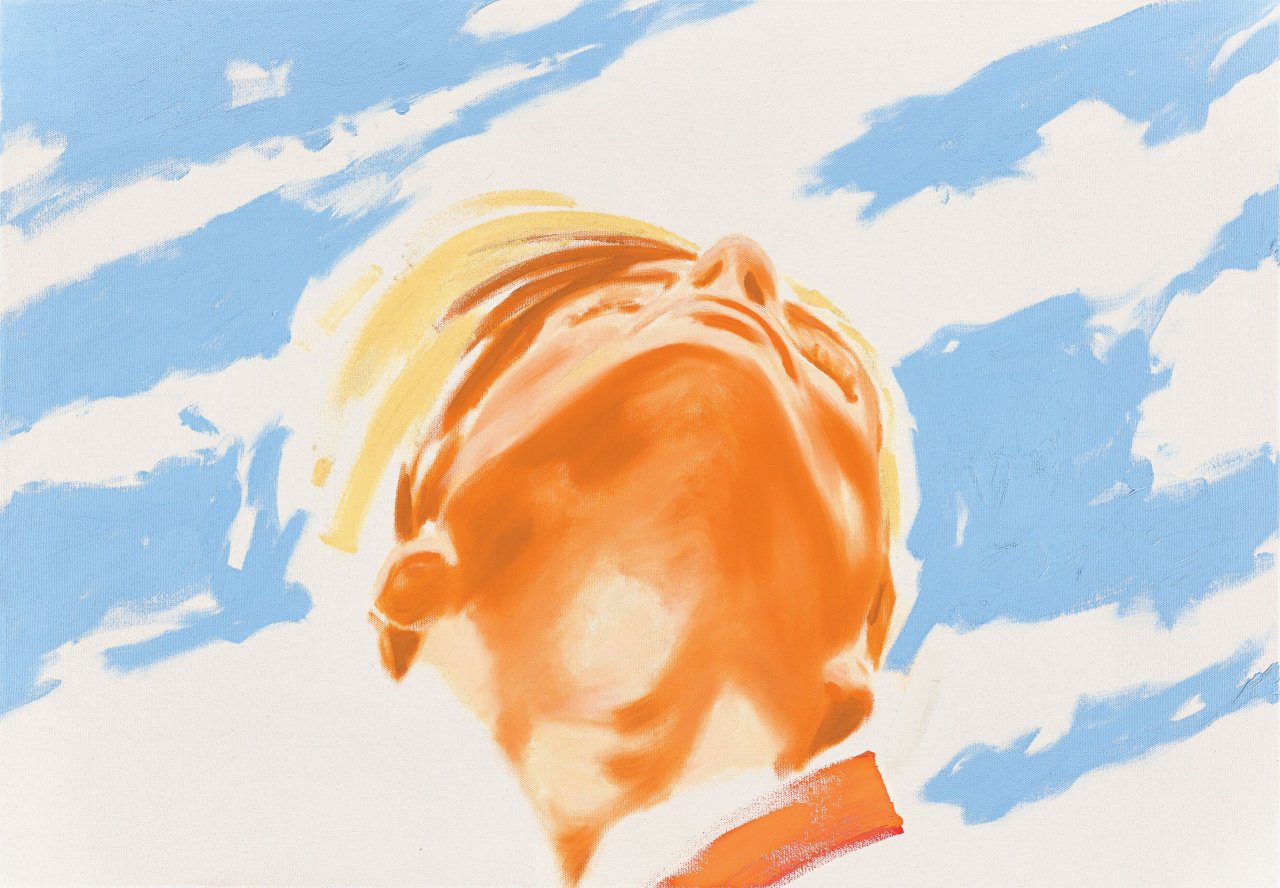 This picture shows the following artwork: Norbert Bisky. ”Luftangriff”. 2002.