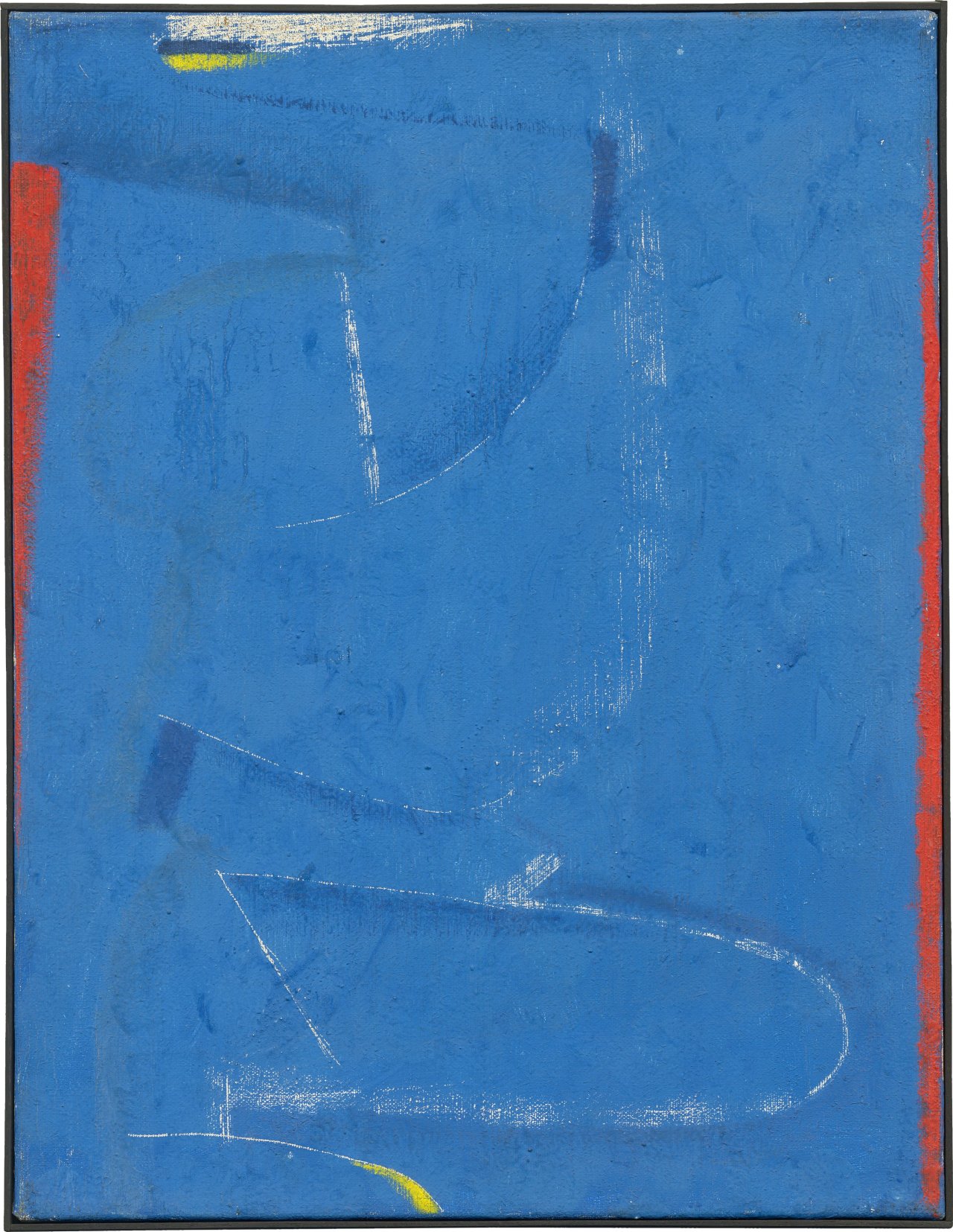 Auf diesem Bild ist das folgende Kunstwerk zu sehen: Max Ackermann. Ohne Titel. 1964.