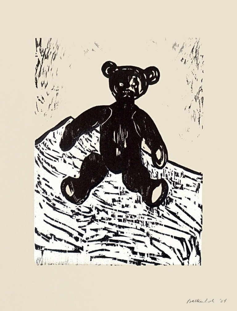 Auf diesem Bild ist das folgende Kunstwerk zu sehen: Stephan Balkenhol. Ohne Titel. 2004.