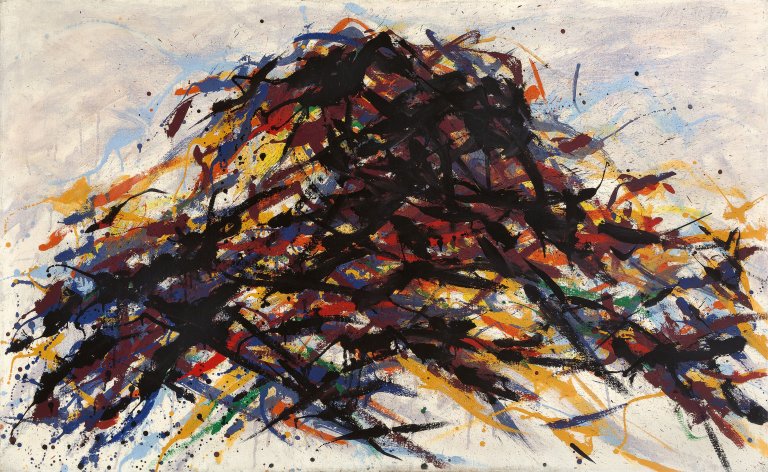 Auf diesem Bild ist das folgende Kunstwerk zu sehen: Max Uhlig. Ohne Titel. 1978.