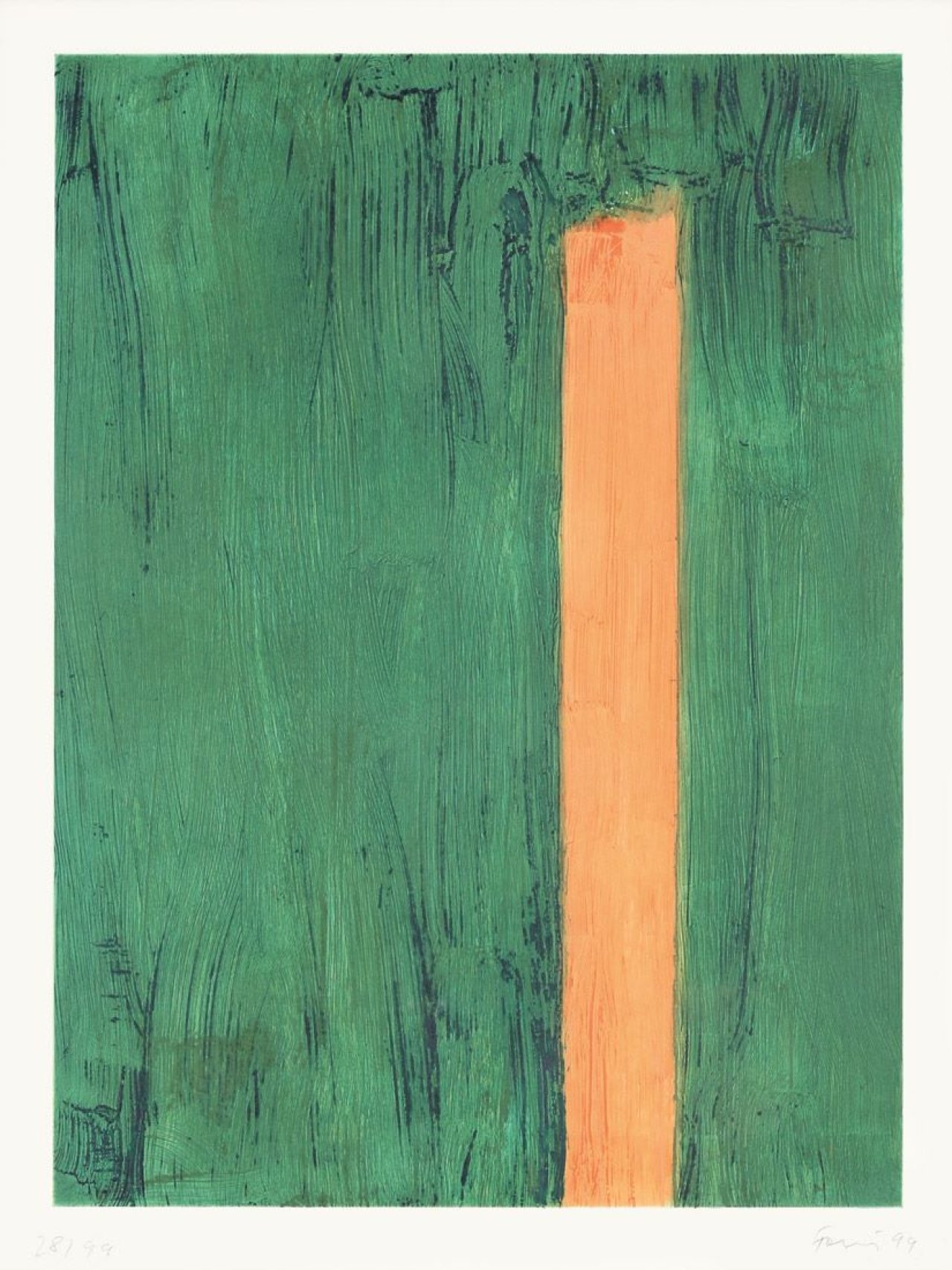 This picture shows the following artwork: Günther Förg. Hora. 1999.