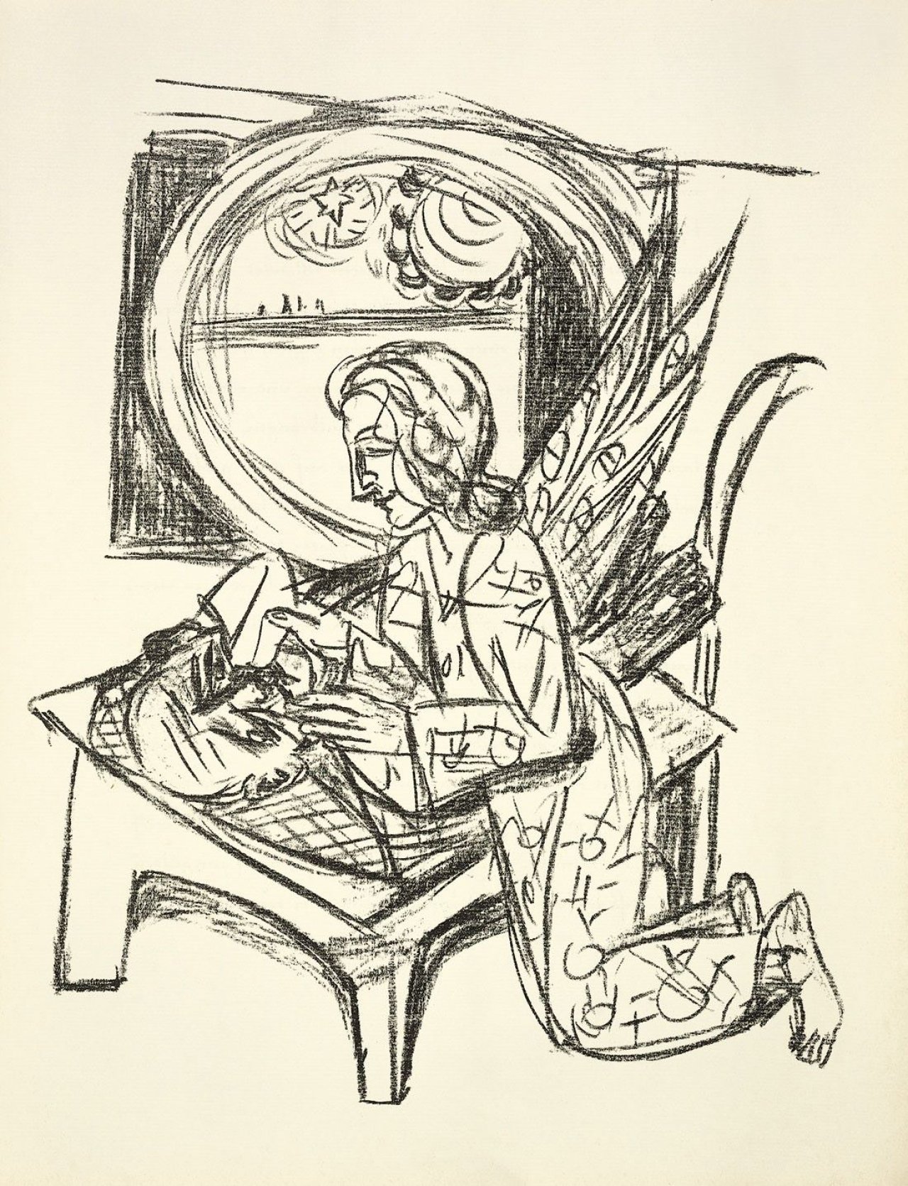 Auf diesem Bild ist das folgende Kunstwerk zu sehen: Max Beckmann. „Apokalypse“. 1941-1943.