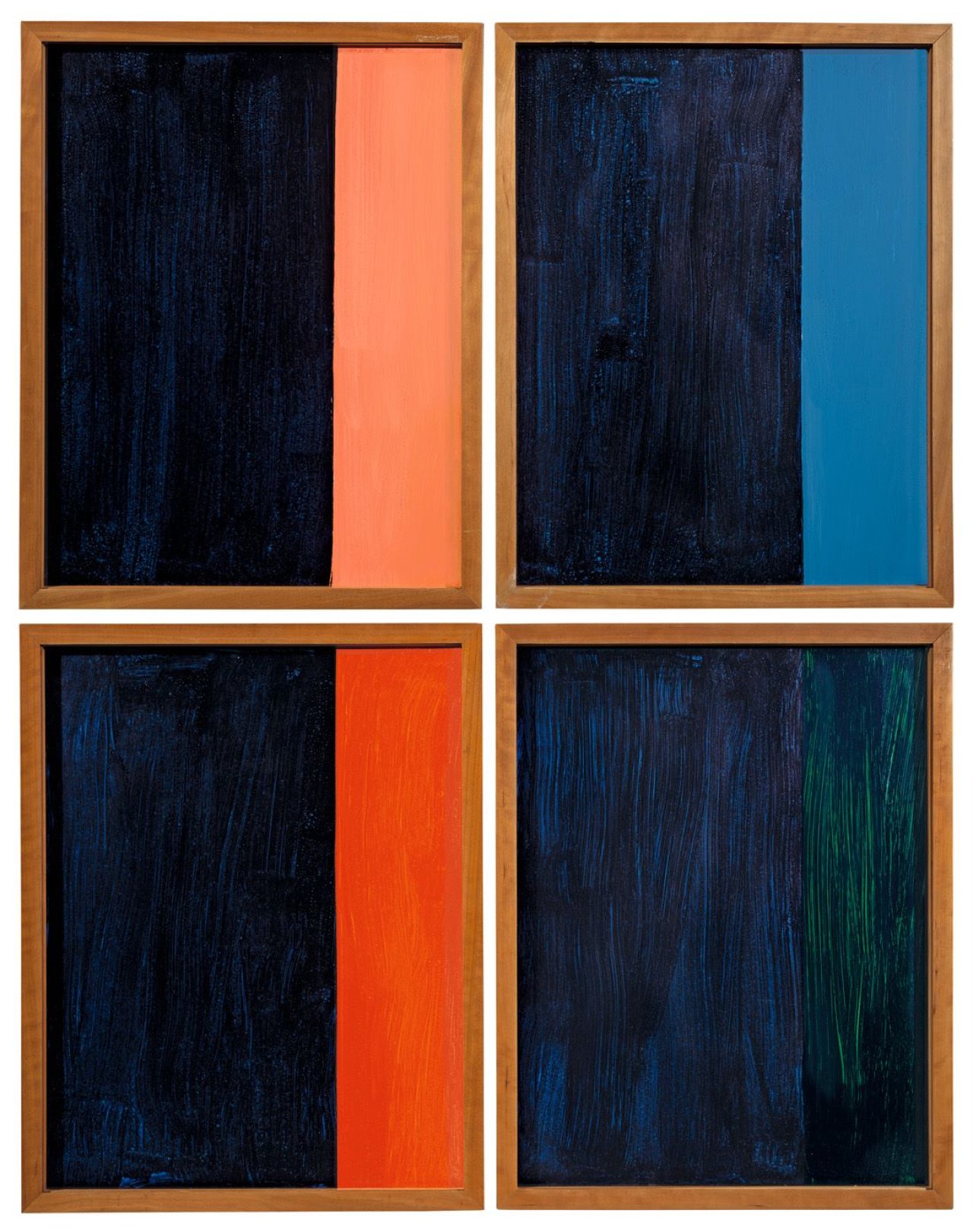 This picture shows the following artwork: Günther Förg. „Vertikal“. 1988.