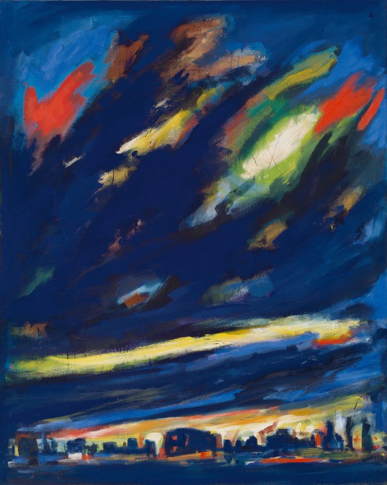 Auf diesem Bild ist das folgende Kunstwerk zu sehen: Helmut Middendorf. „Berlin View“. 1986.