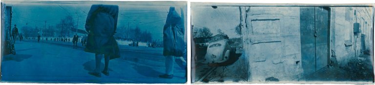 Auf diesem Bild ist das folgende Kunstwerk zu sehen: Boris Mikhailov. Ohne Titel, aus der Serie „At Dusk“. 1993.