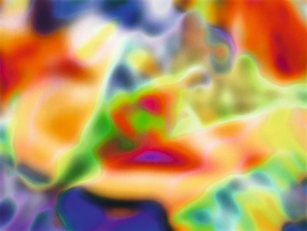 This picture shows the following artwork: Thomas Ruff. Substrat 2 III. 2002.