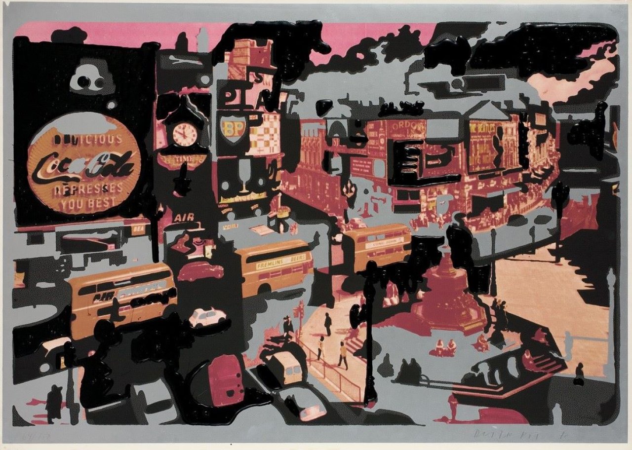 Auf diesem Bild ist das folgende Kunstwerk zu sehen: Dieter Roth. „6 Piccadillies“. 1969/70.