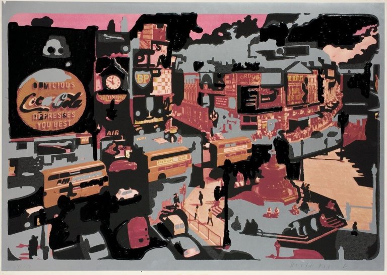 Auf diesem Bild ist das folgende Kunstwerk zu sehen: Dieter Roth. „6 Piccadillies“. 1969/70.