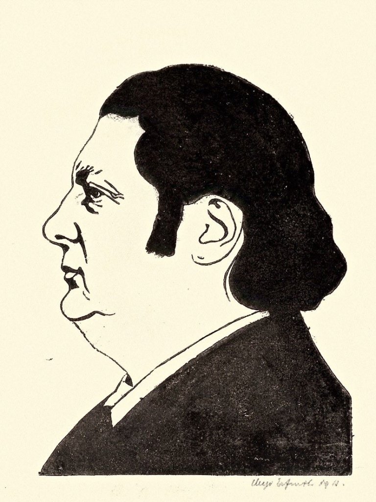 Auf diesem Bild ist das folgende Kunstwerk zu sehen: Hugo Erfurth. Eugene Isaye / Leopold Godowsky / Adele Zwintscher. 1911.