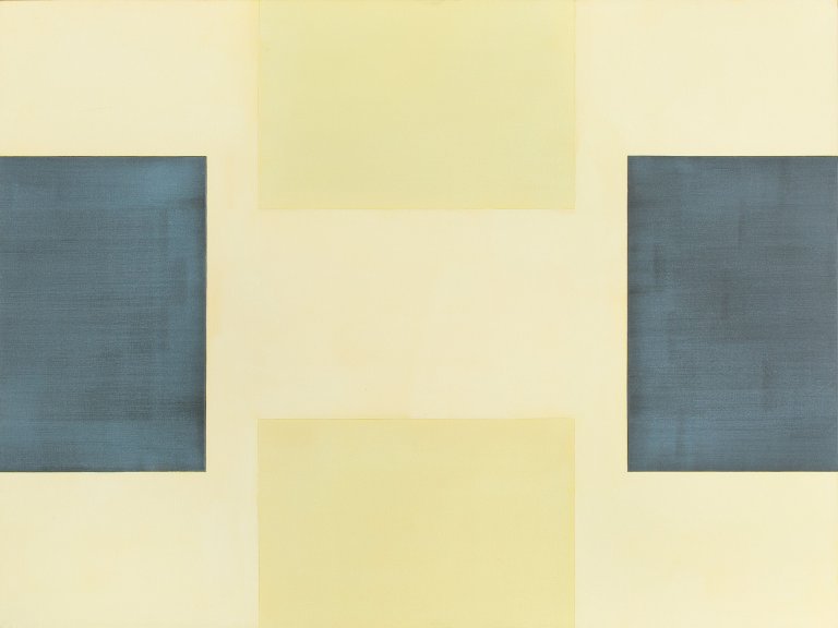 Auf diesem Bild ist das folgende Kunstwerk zu sehen: Ulrich Erben. „Farben der Erinnerung“. 1997.
