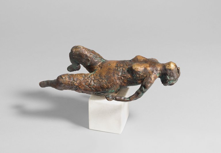 Auf diesem Bild ist das folgende Kunstwerk zu sehen: Gustav Seitz. „Entwurf zur großen Danae“. 1967.