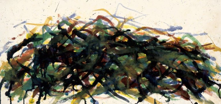 Auf diesem Bild ist das folgende Kunstwerk zu sehen: Max Uhlig. „11.VI.79“ (Mecklenburg). 1979.