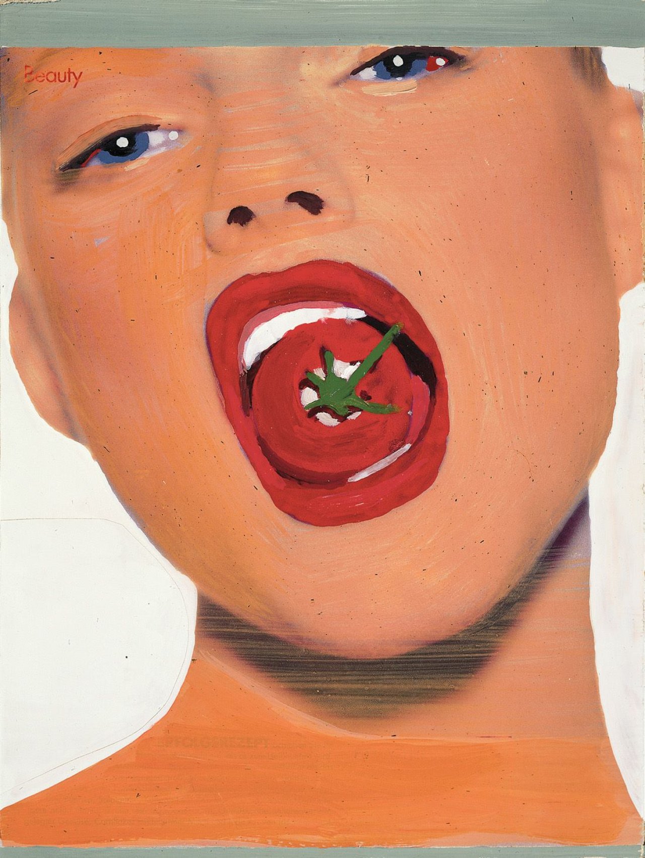 Auf diesem Bild ist das folgende Kunstwerk zu sehen: Eberhard Havekost. „Beauty“. 1997.