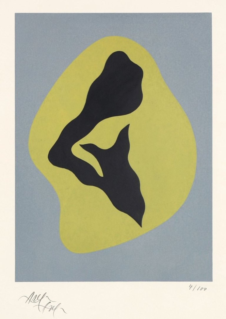 Auf diesem Bild ist das folgende Kunstwerk zu sehen: Hans (Jean) Arp. „Composition“. 1960.