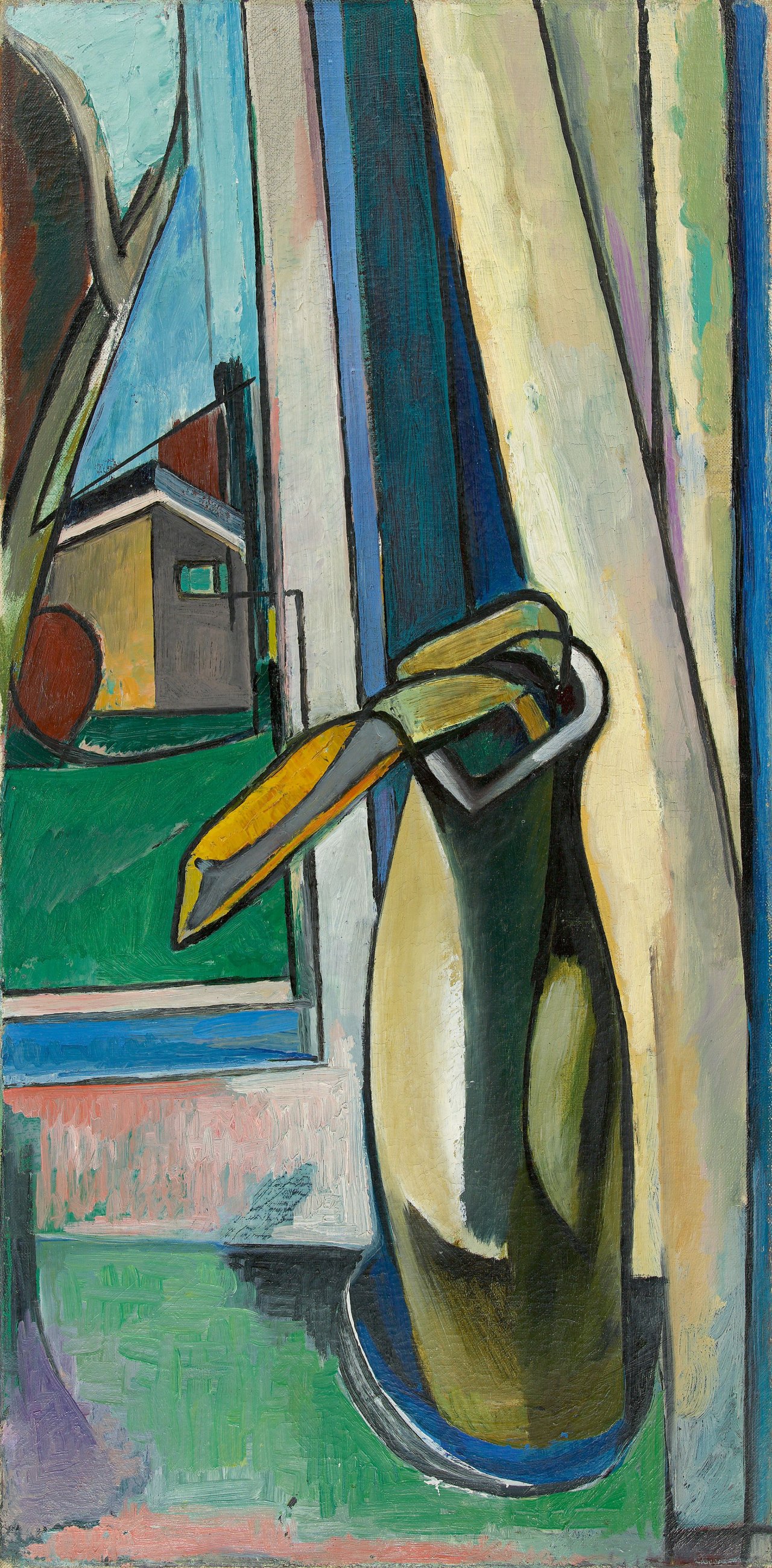 Auf diesem Bild ist das folgende Kunstwerk zu sehen: Georg Meistermann. „Maiskolben“. 1937/38.