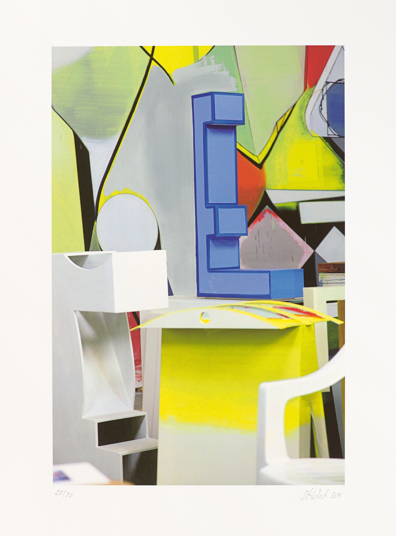 Auf diesem Bild ist das folgende Kunstwerk zu sehen:  Mappenwerk. „Malteser Edition“. 2014.