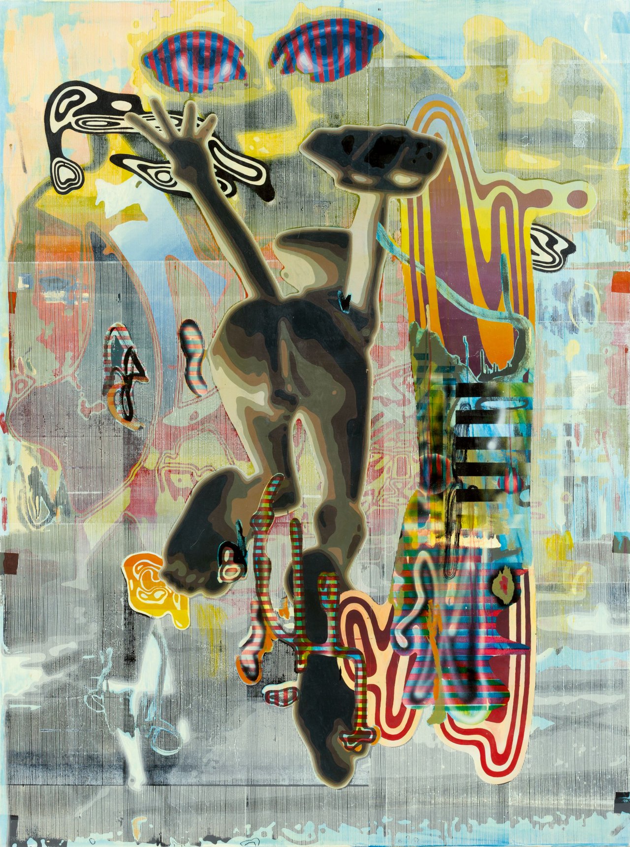 This picture shows the following artwork: Markus Oehlen. Flieger. 2004.