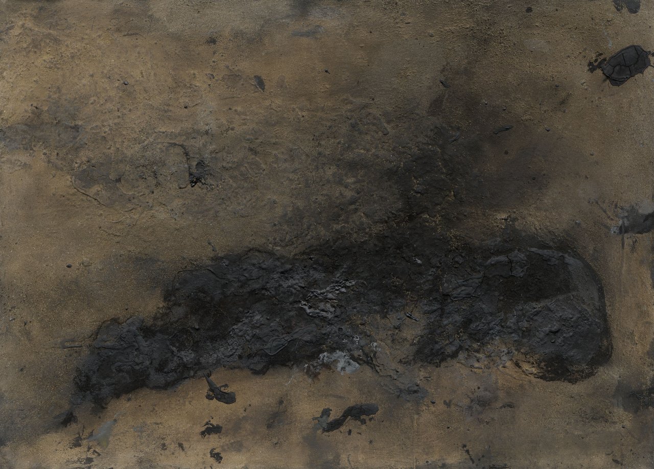 Auf diesem Bild ist das folgende Kunstwerk zu sehen: Werner Knaupp. „Adamah“. 1982.