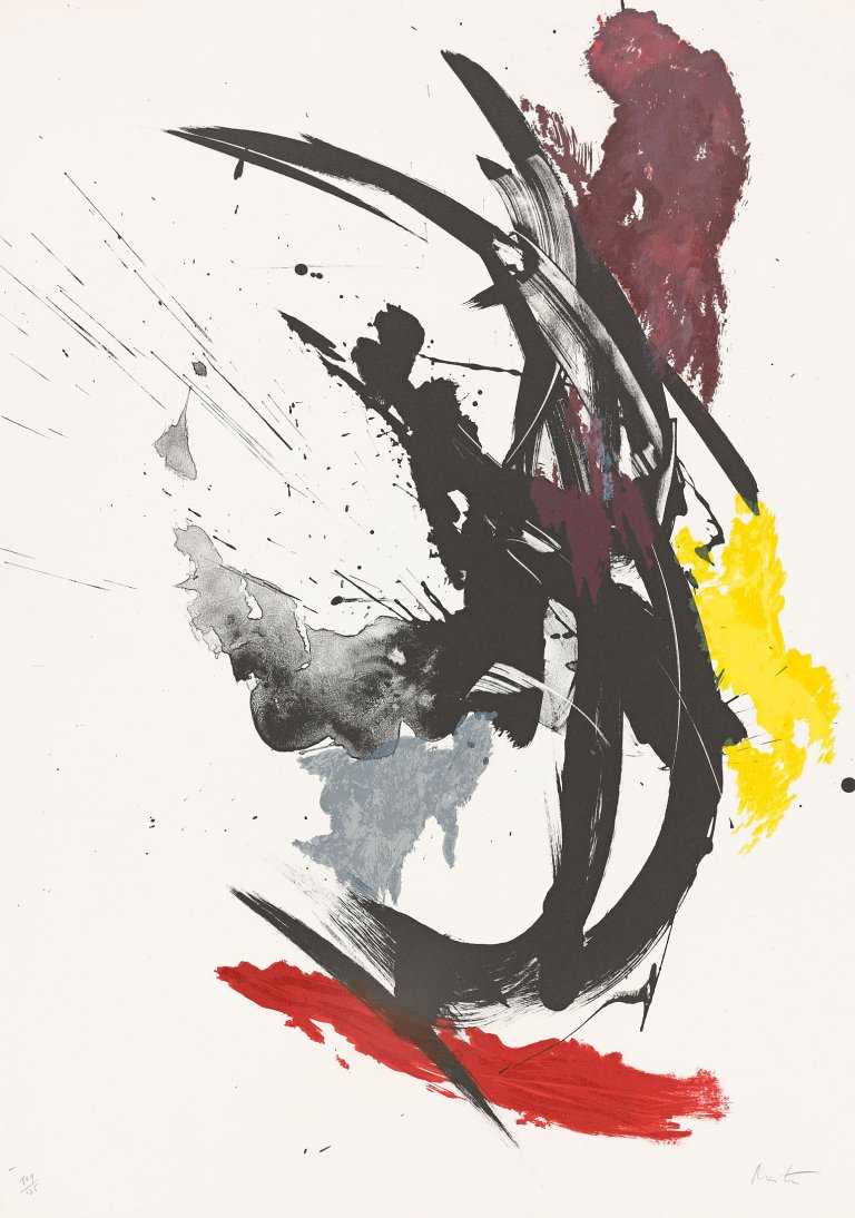 Auf diesem Bild ist das folgende Kunstwerk zu sehen: Jean Miotte. „Déchirure“. 1990.