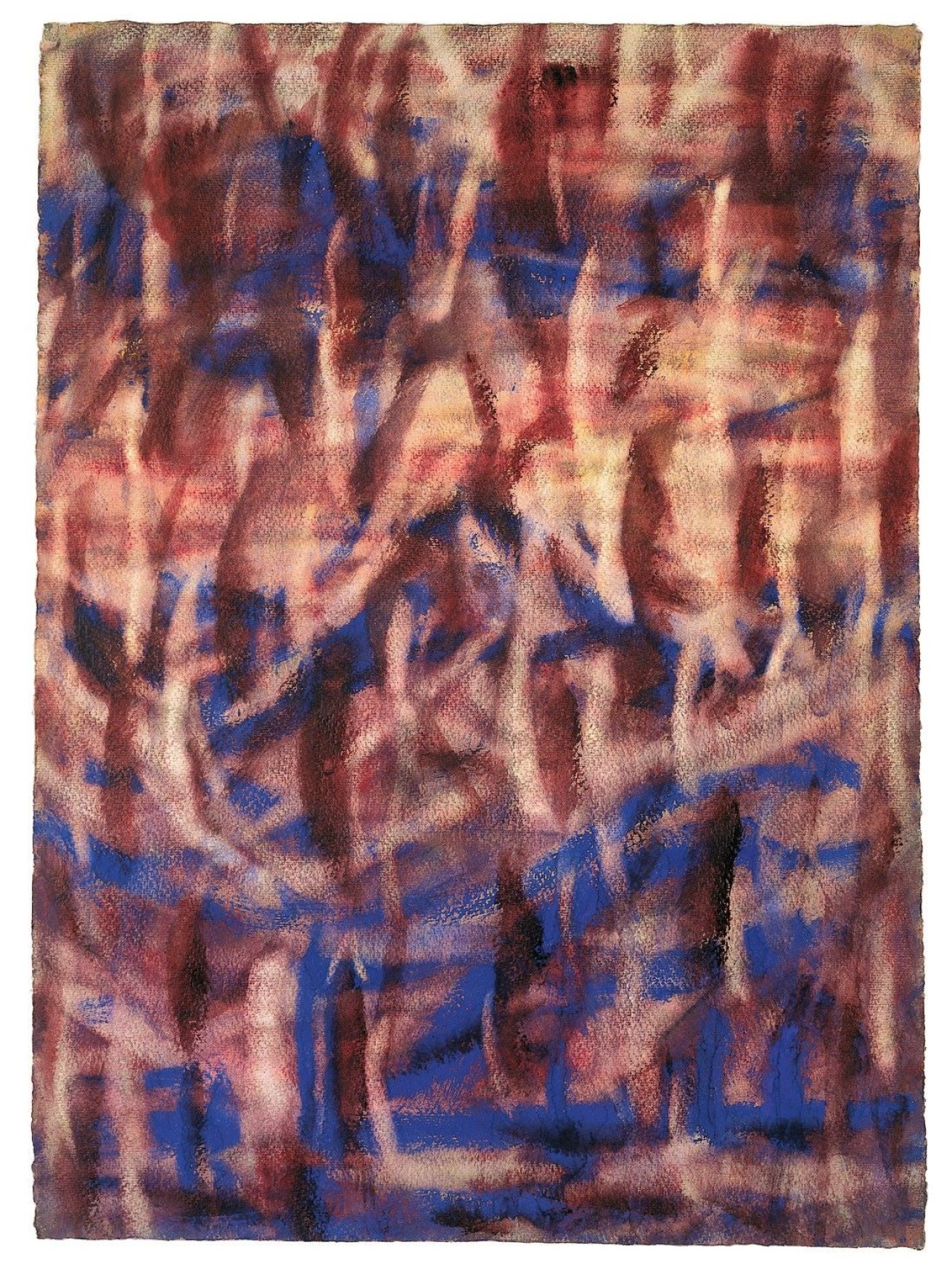 Auf diesem Bild ist das folgende Kunstwerk zu sehen: Christian Rohlfs. „Licht- und Schattentropfen“. 1929.