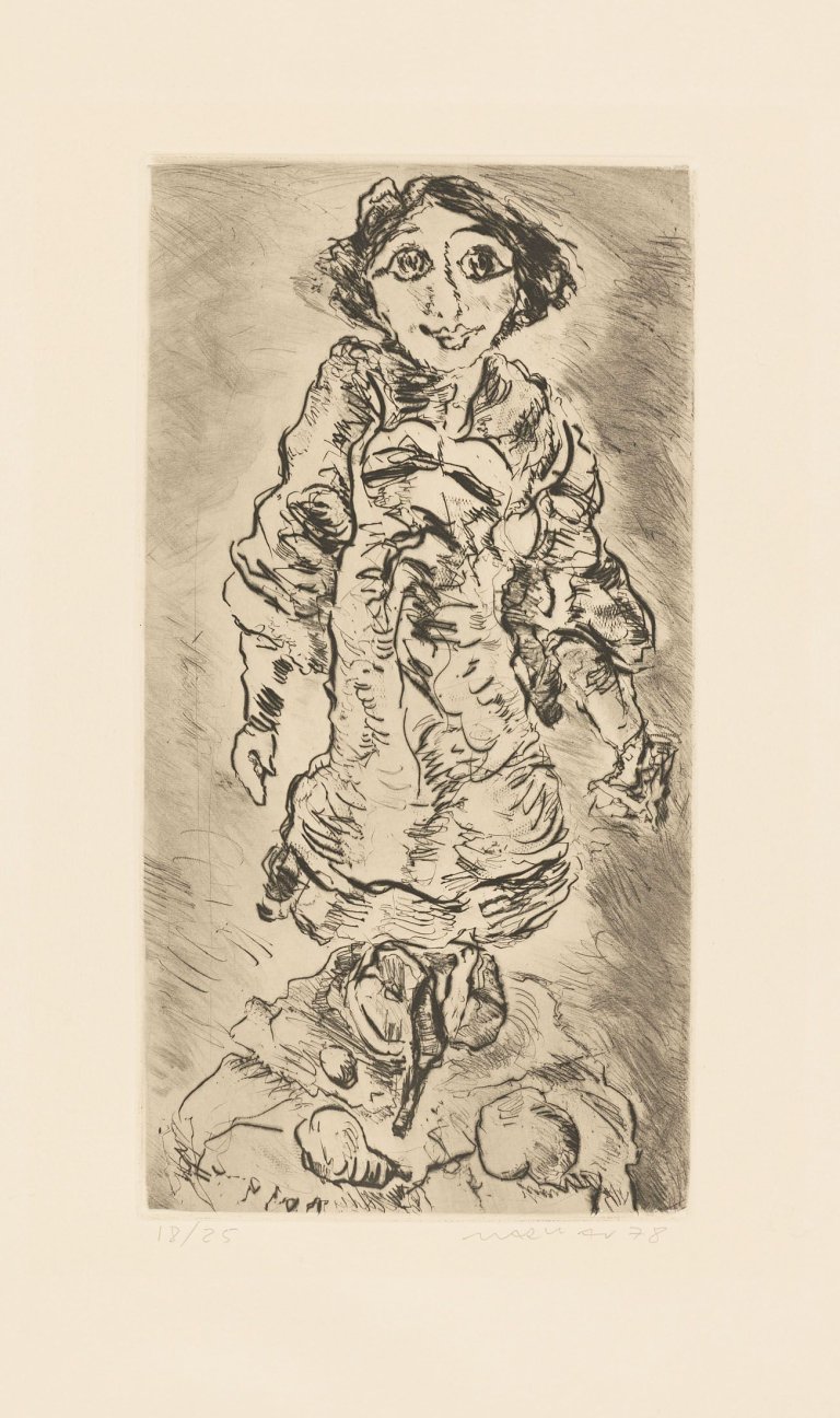 Auf diesem Bild ist das folgende Kunstwerk zu sehen:  Marwan. Ohne Titel. 1978.