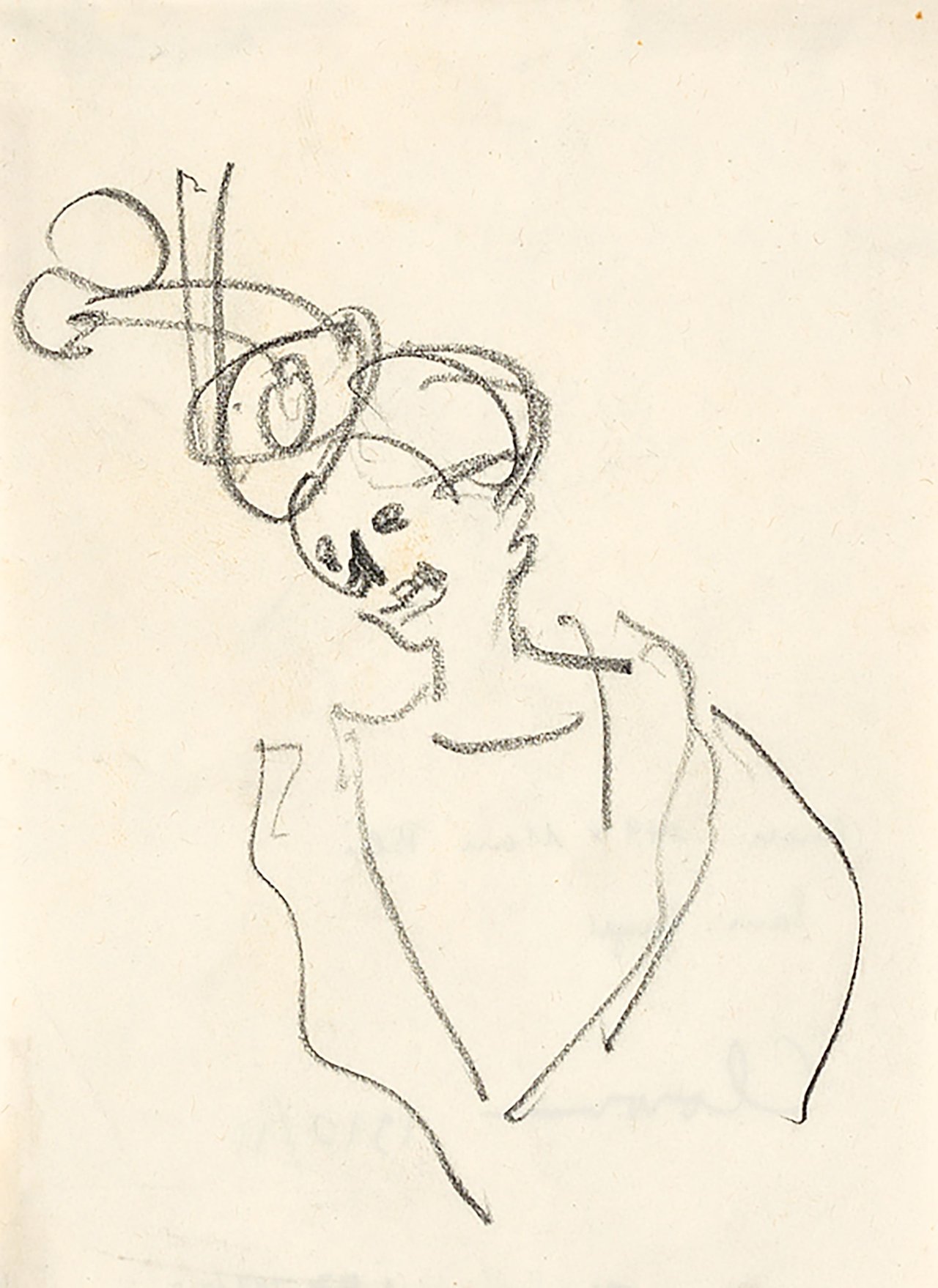 Auf diesem Bild ist das folgende Kunstwerk zu sehen: Ernst Ludwig Kirchner. Clown. Um 1910/11.