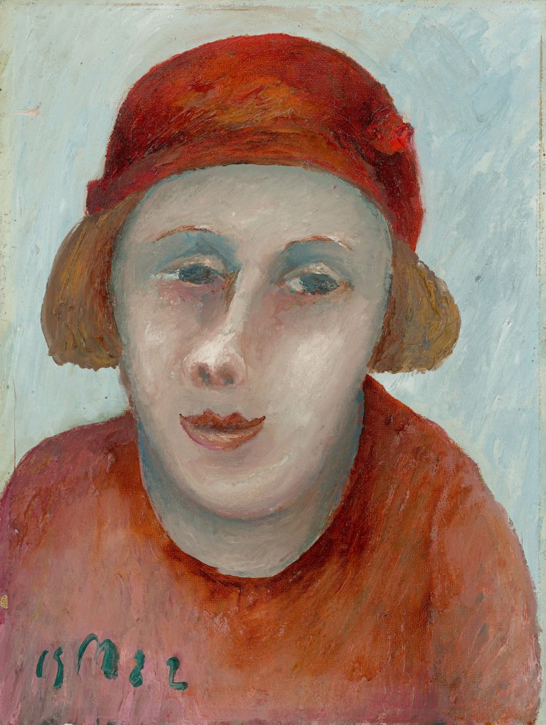 Auf diesem Bild ist das folgende Kunstwerk zu sehen: Kurt Mühlenhaupt. „Die Frau des Kapitäns“. 1981/2.