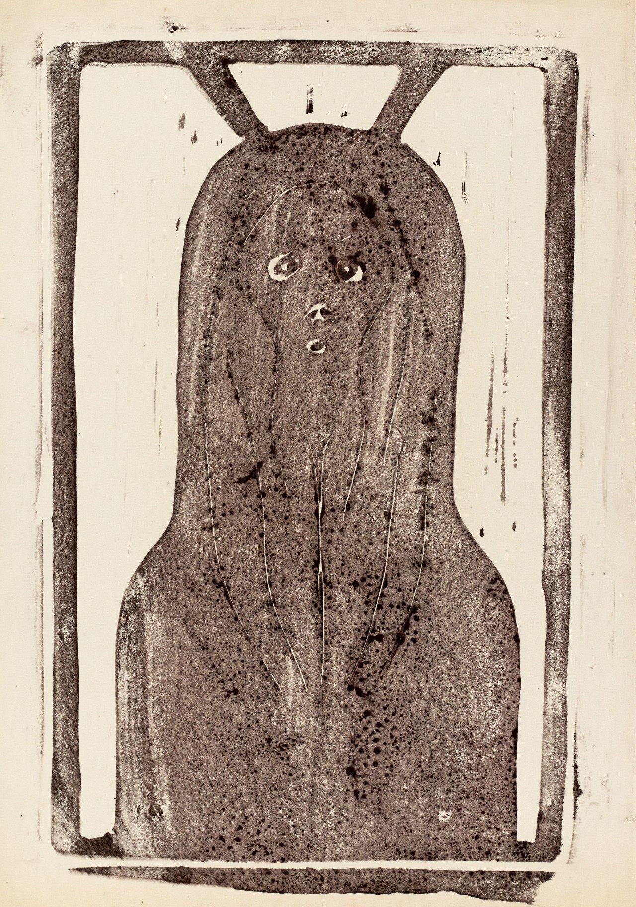 Auf diesem Bild ist das folgende Kunstwerk zu sehen: Christian Rohlfs. „Gespenst“. Um 1911.