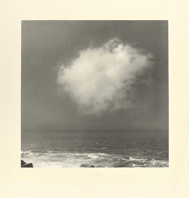 Auf diesem Bild ist das folgende Kunstwerk zu sehen: Gerhard Richter. „Wolke“. 1971.
